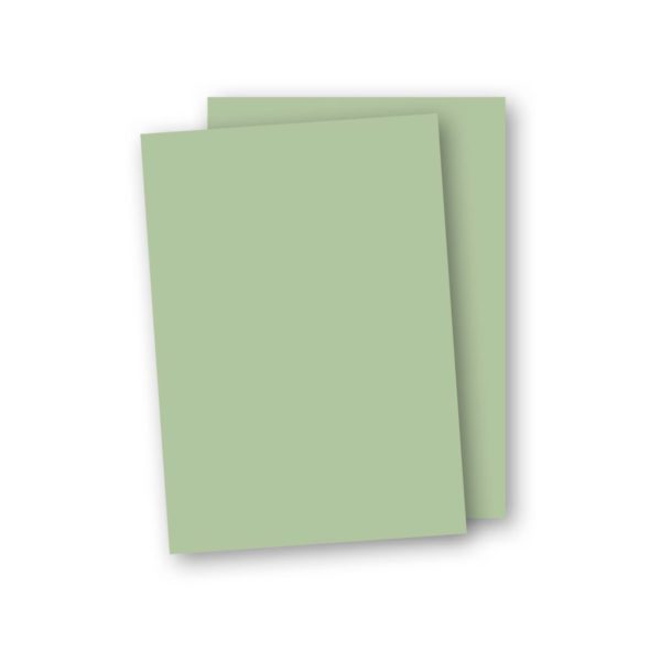 Ett vackert strukturerat (antikrandat), syrafritt och arkivbeständigt papper. Ljusgrön