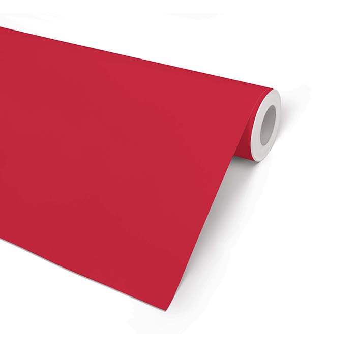 Presentpapper på metervara. Papprets bredd är 57 cm och längden väljer man själv. Ett vackert papper, lackat rött