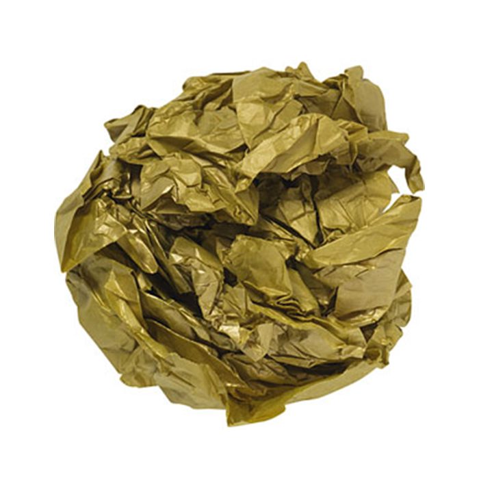 Silkespapper för emballage och pyssel Guld