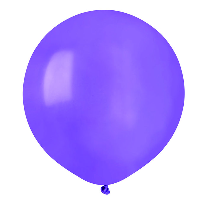 Latexballong 48 cm Lila (Ballonger antal: 5-pack)