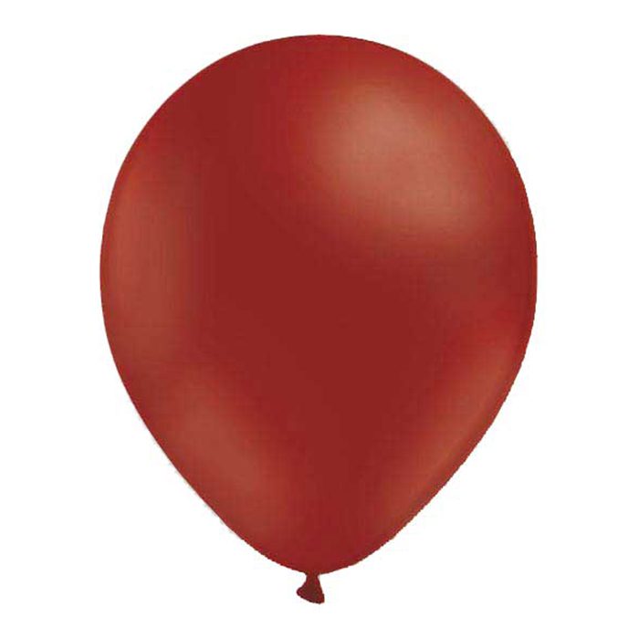 Latexballong 28 cm Vinröda