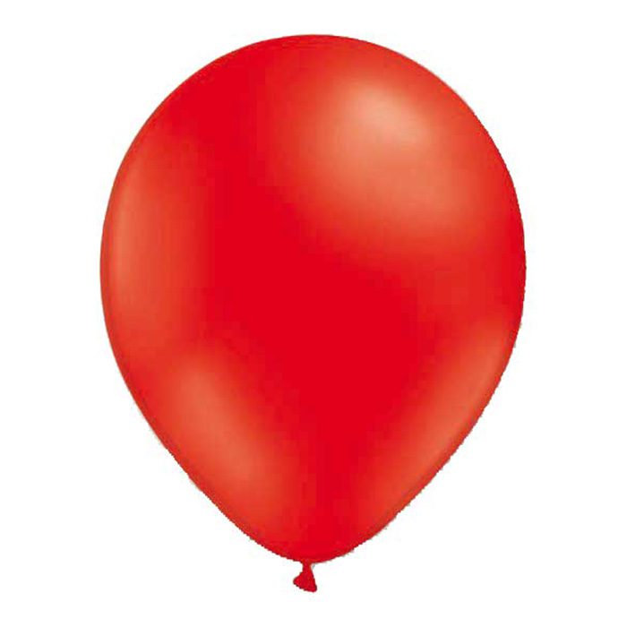 Latexballong 28 cm Röd
