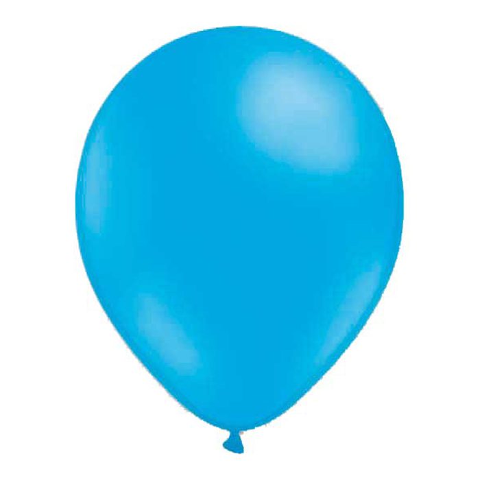 Latexballong 28 cm Ljusblå