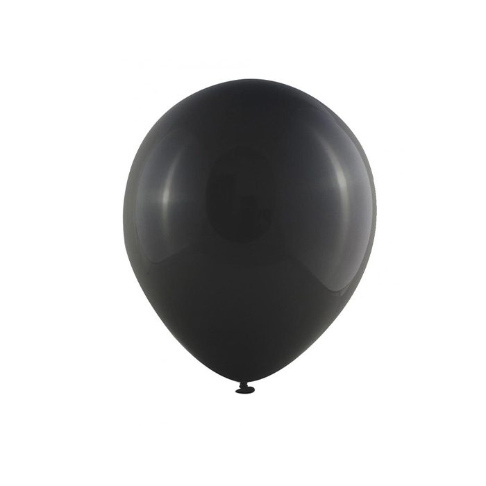 Latexballong 13 cm Svart (Ballonger antal: 50-pack)