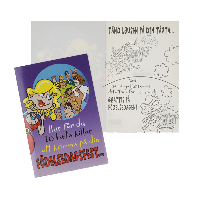 Dubbelt kort Födelsedagsfest