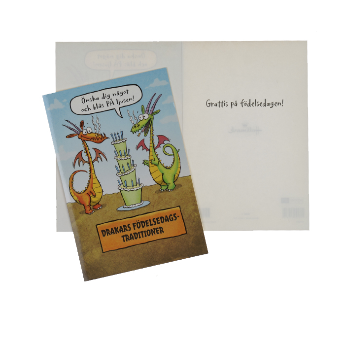 Dubbelt kort Drakars födelsedagstradi-tioner
