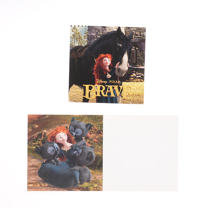Dubbelt kort BRAVE från Disney