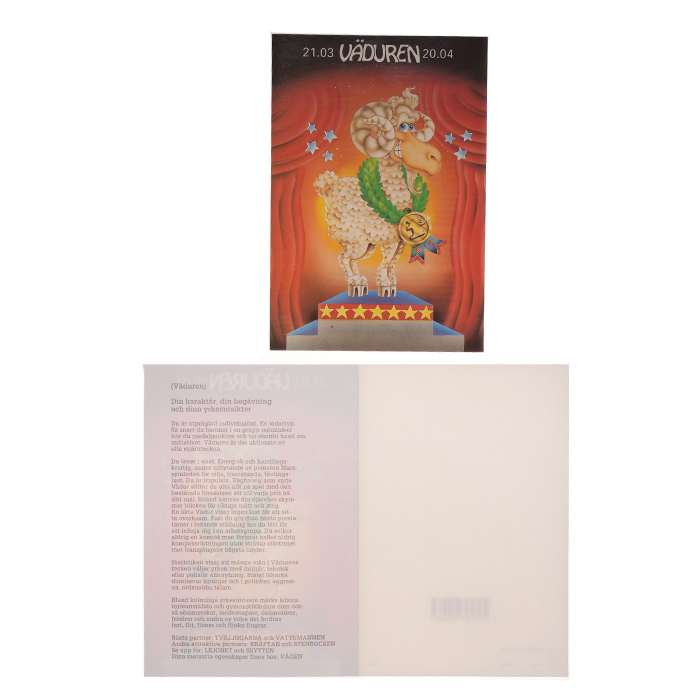 Dubbelt kort VÄDUREN 21/3 - 20/4