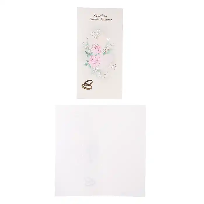 Dubbelt kort Brudpar