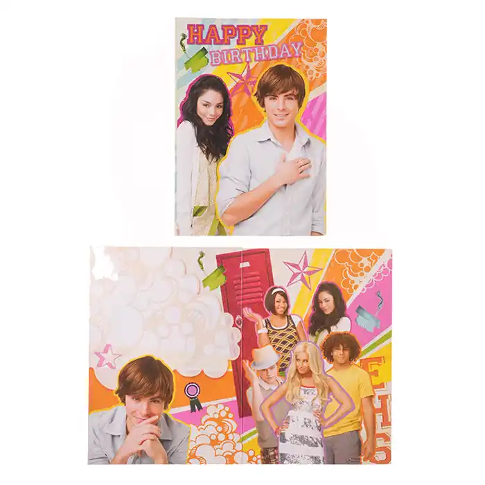 Dubbelt kort Happy Birthday