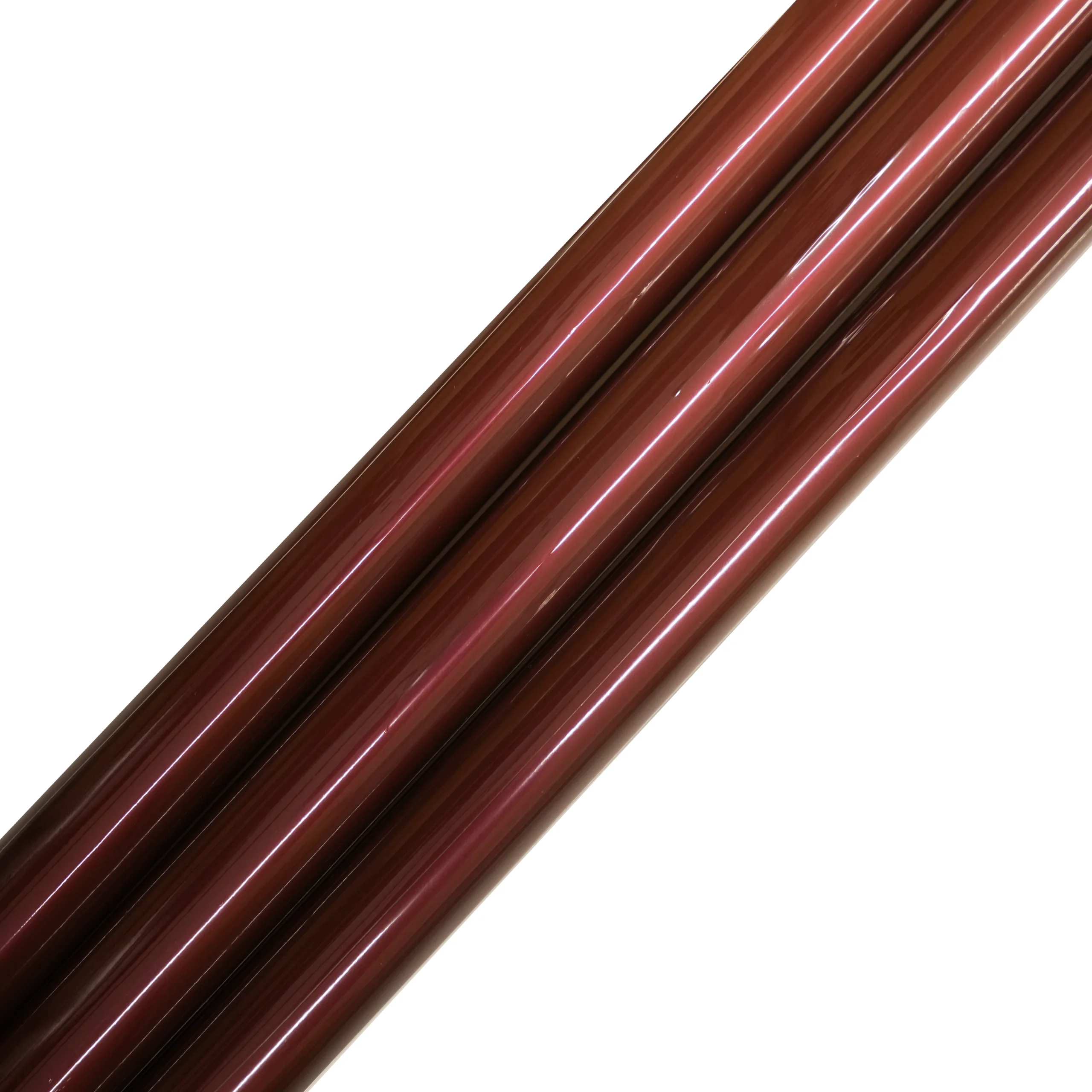 Presentpapper enfärgat-metallic Mörkröd