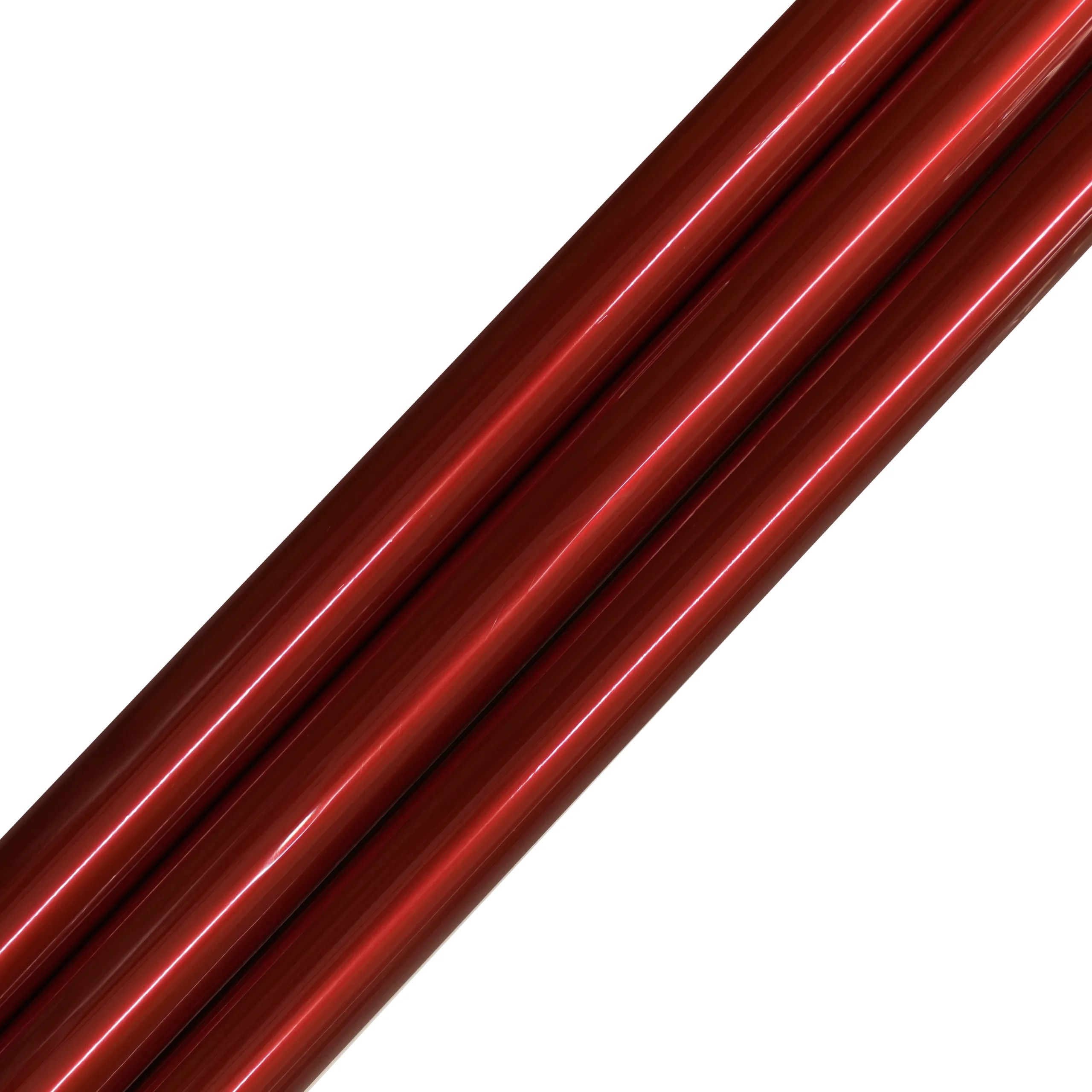 Presentpapper enfärgat metallic Röd