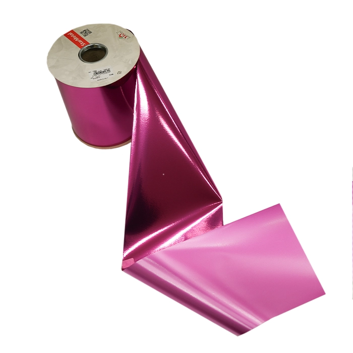 15 cm breda presentband metallic cerise