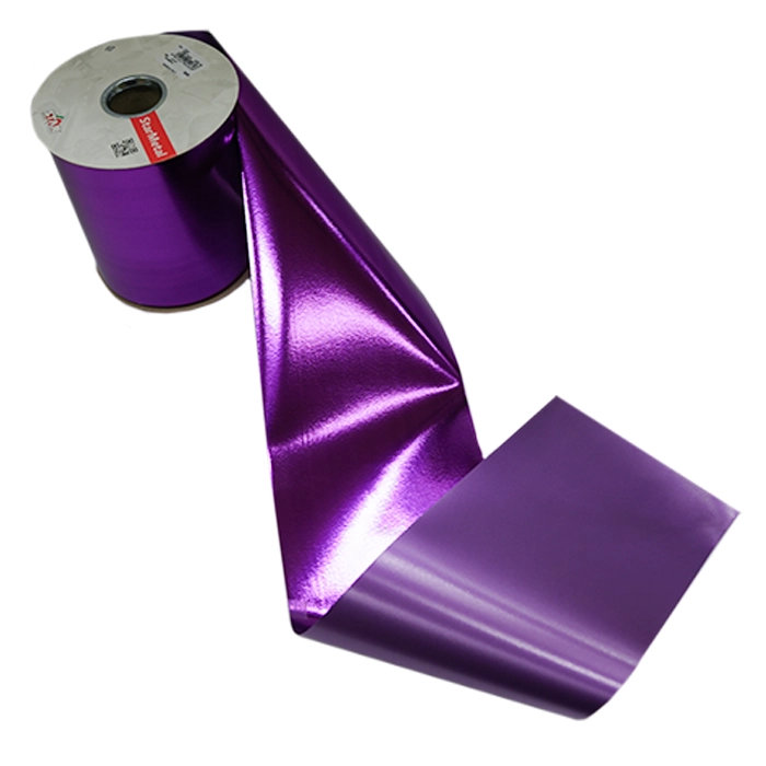 15 cm breda presentband metallic Lila