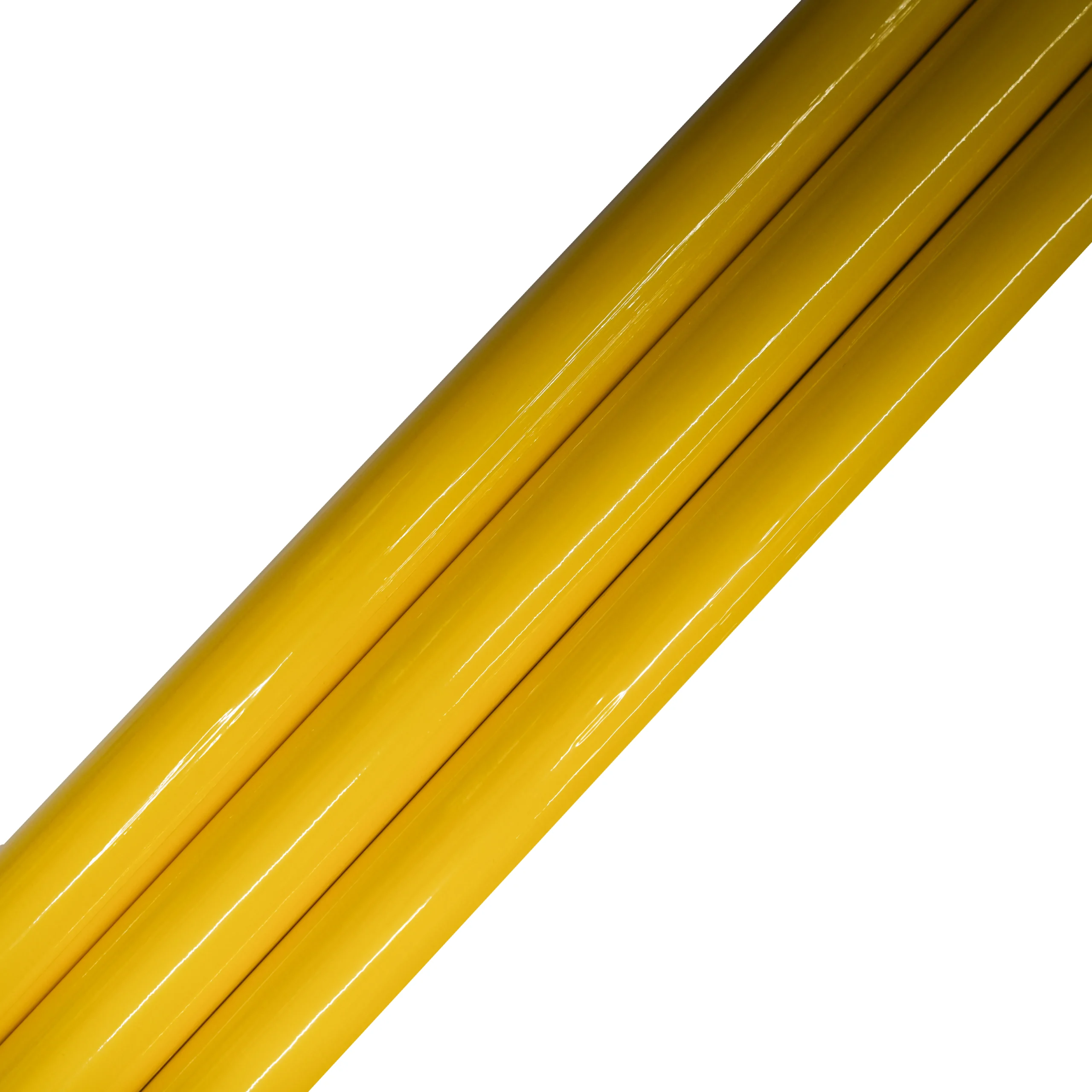 Presentpapper enfärgat ribbat Gul