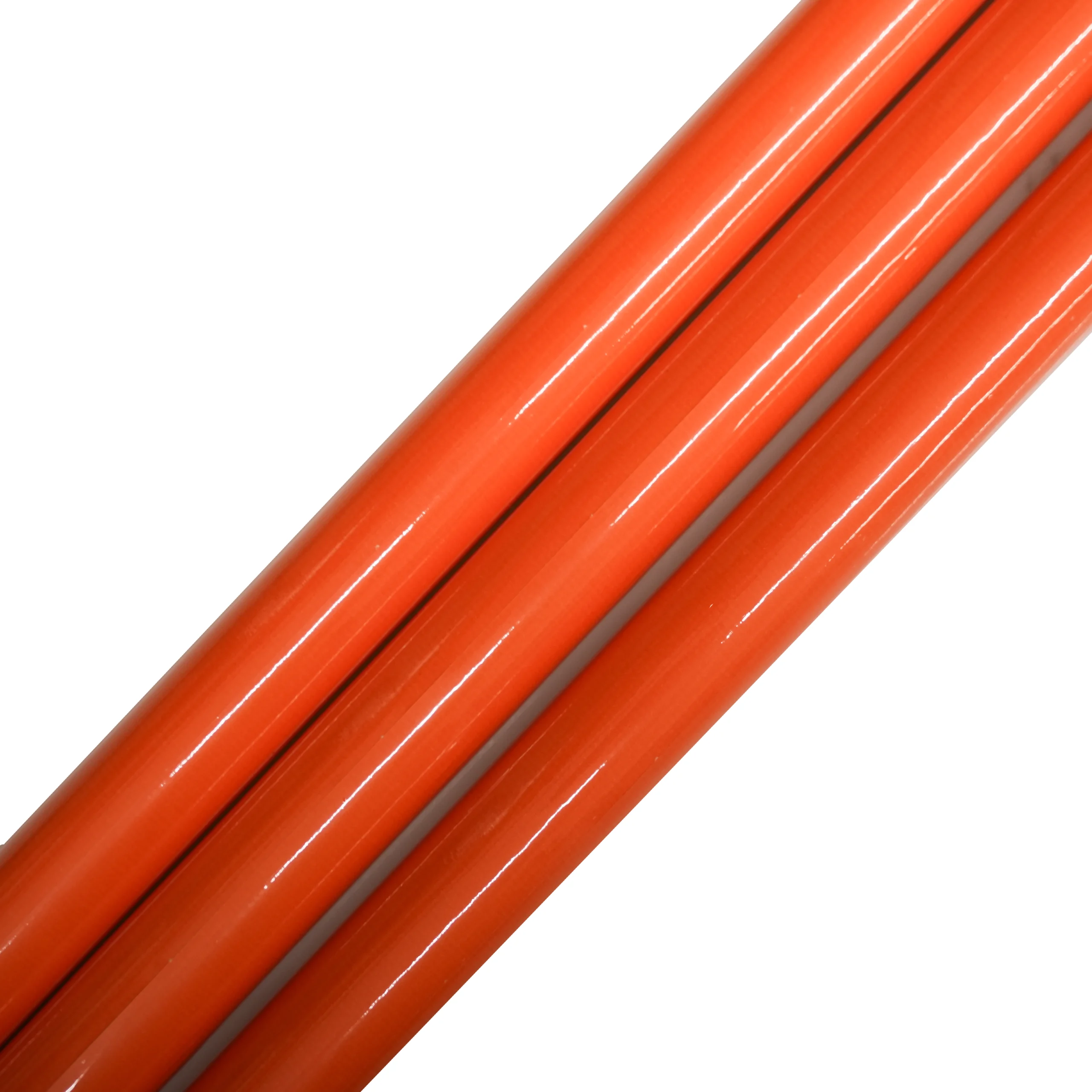 Presentpapper enfärgat ribbat Orange