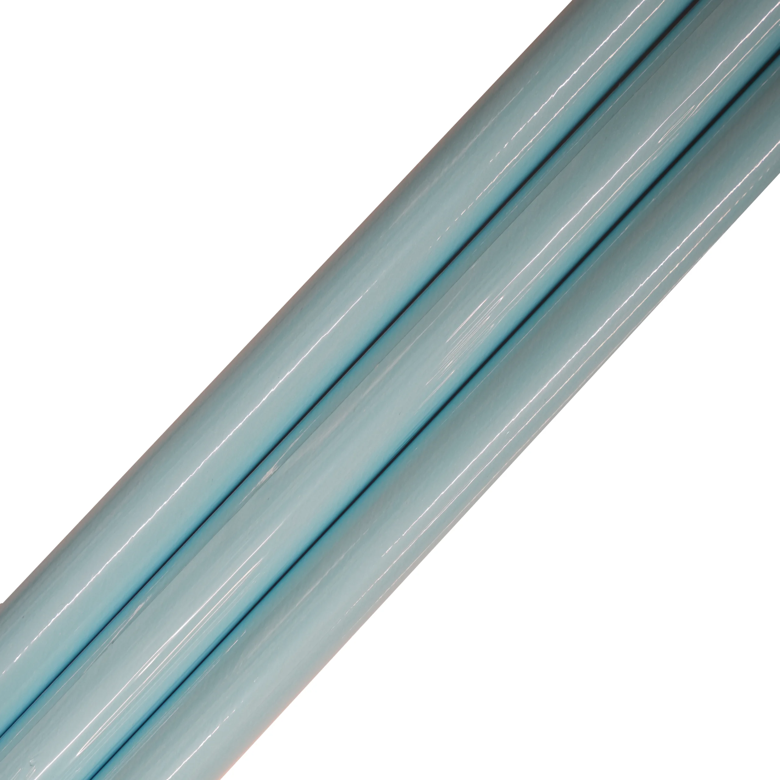 Presentpapper enfärgat ribbat Ljusblå